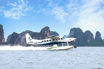 Halong 1 Day Tour From Hanoi with Scenic Seaplane & Luxury Cruise