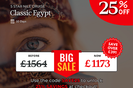 Classic Egypt Nile Cruise: Explore Ancient Wonders & Iconic Landmarks