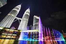 KL Evening Tour with Symphony Water Fountain Show and KL Tower