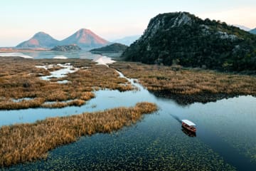 Skadar Lake Sunset Boat Tour with Wildlife Viewing and Wine