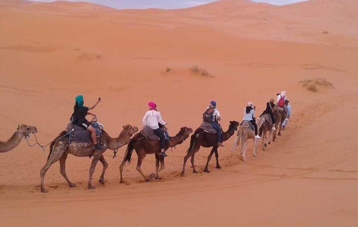 Private 5 Days Trip from Fez to Marrakech via Merzouga Desert