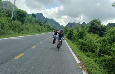 Bike Tour and Caving Adventure in Cat Ba National Park