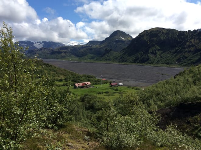 One way: Þórsmörk -> Hvolsvöllur
