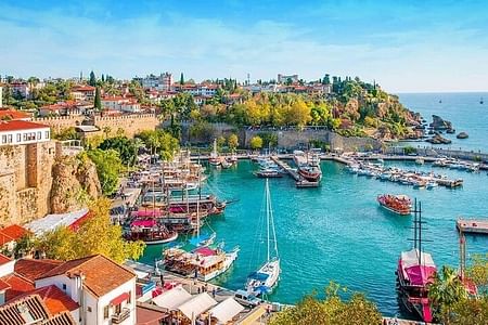 Antalya City Tour with Boat Trip and Waterfalls From Antalya