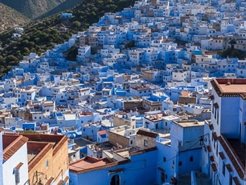 Chefchaouen Full Day Trip from Fes : Blue City and Mountain Drive