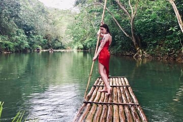 Martha brea rafting and blue hole “COMBO TOUR”from montegobay