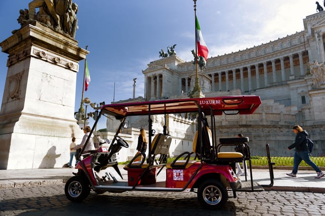 Golf Cart Tour: Seven Roman Hills 2