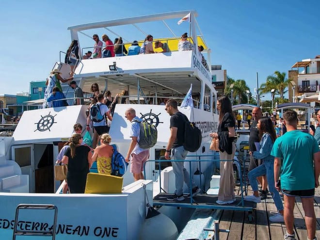 Paphos: Blue Lagoon Boat Adventure with Bus Transfer 5