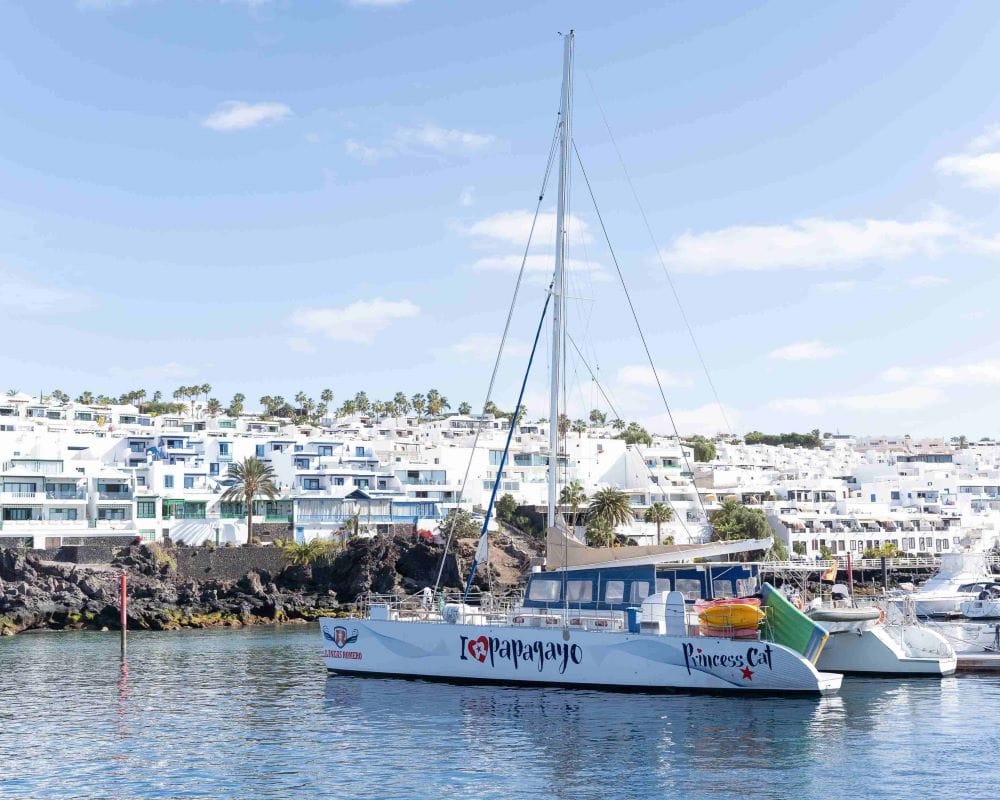Catamaran at Lanzarote