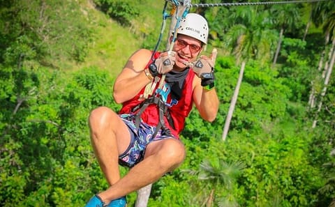 Zipline Adventure and Hanging Bridge in Punta Cana
