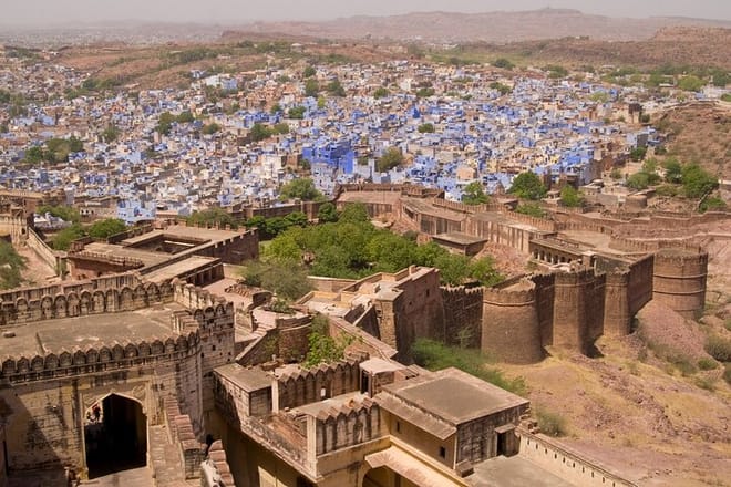 City View from Mehrangarh Fort in Jodhpur