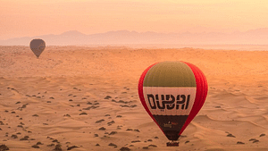 Hot Air Balloon ride with In-flight falcon show and Transfer