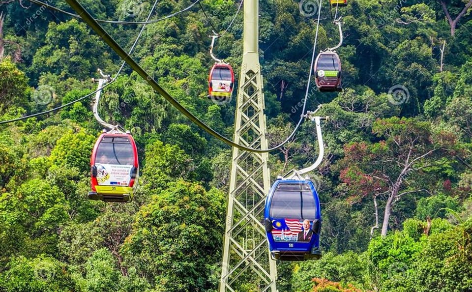 Combo : Cable Car Ride & Sky Bridge And ATV Ride To Waterfalls