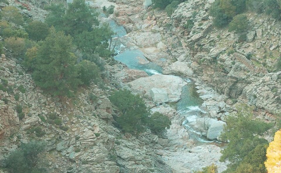 Hiking Tour to Alama Falls in Evdilos, Greece