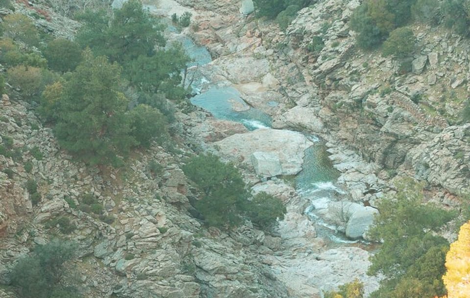 Hiking Tour to Alama Falls in Evdilos, Greece