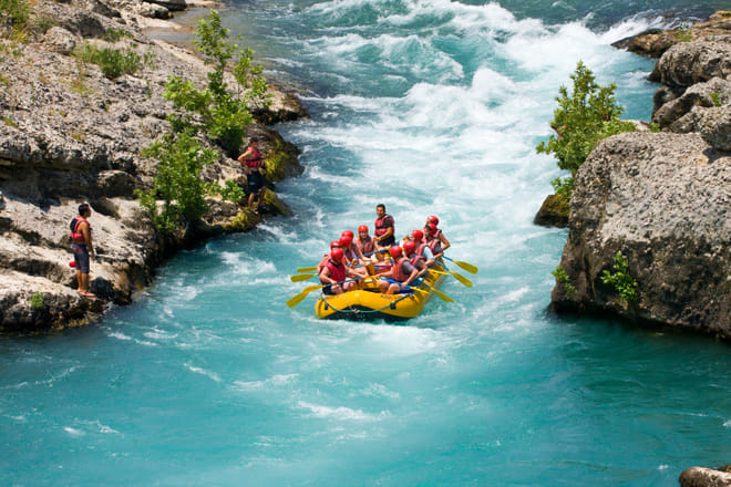 Rafting at Koprulu Canyon with Zipline Incl. Lunch f/Belek 2
