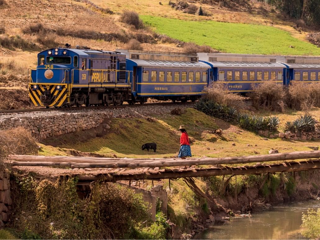 Tren de expedición de Peru Rail