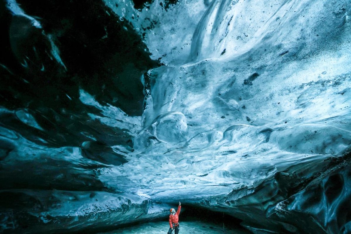 Early Bird Ice Cave Tour, Iceland
