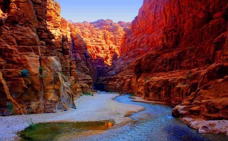 Hiking the Wadi Mujib Siq Trail from the Dead Sea