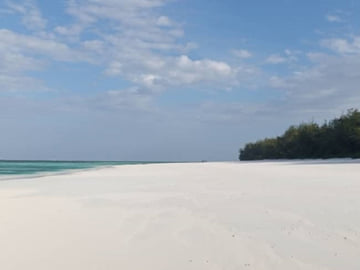 Swimming at Paradise Beach