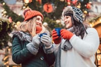 Leisure activity Christmas magic with family