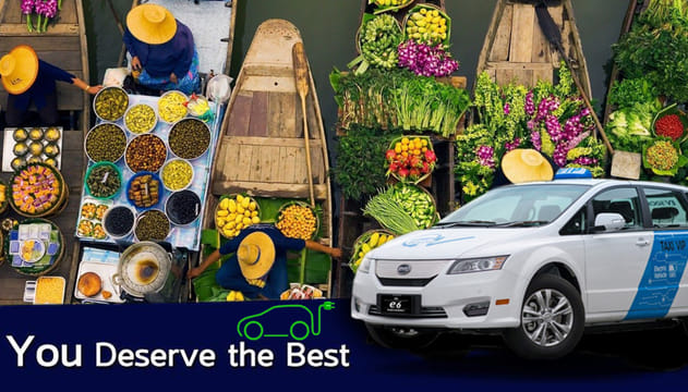 100% Electric Bangkok Don Muang Airport Transfer (Eco Friendly)