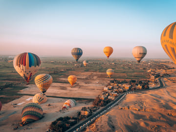 2-Day Luxor Cultural Tour from Hurghada with Hot Air Balloon