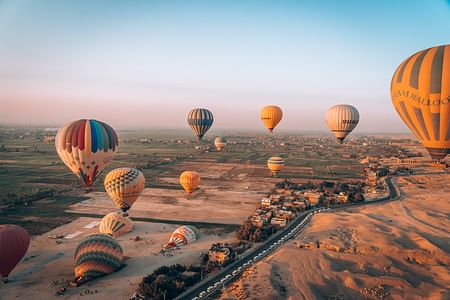 Luxor Tour from Hurghada with Hot Air Balloon Adventure