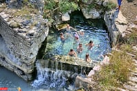 From Durrës Golem: Vjosa Rafting & Benja Thermal Baths Permet Day Tour 5