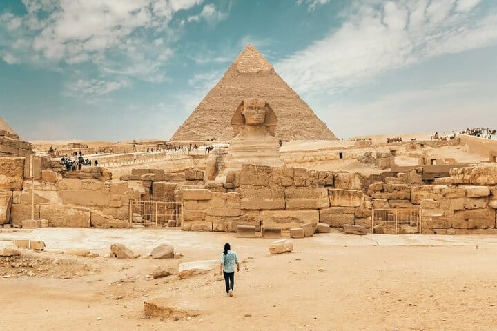 Cairo Pyramids & Grand Egyptian Museum Semi-Private from Hurghada