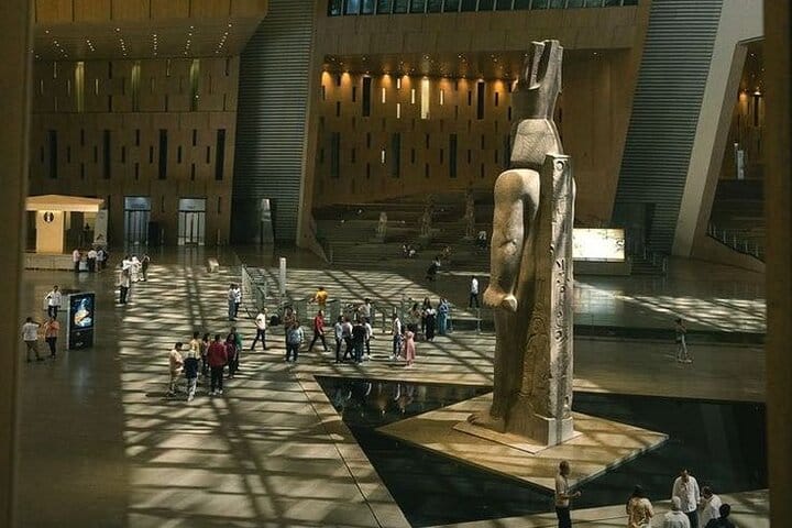 Ramses Statue, Main entrance of the GEM