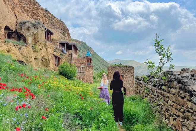 4x4 Off-Road Hidden Rainbow Mountains & David Gareji Caves + Hike photo 3