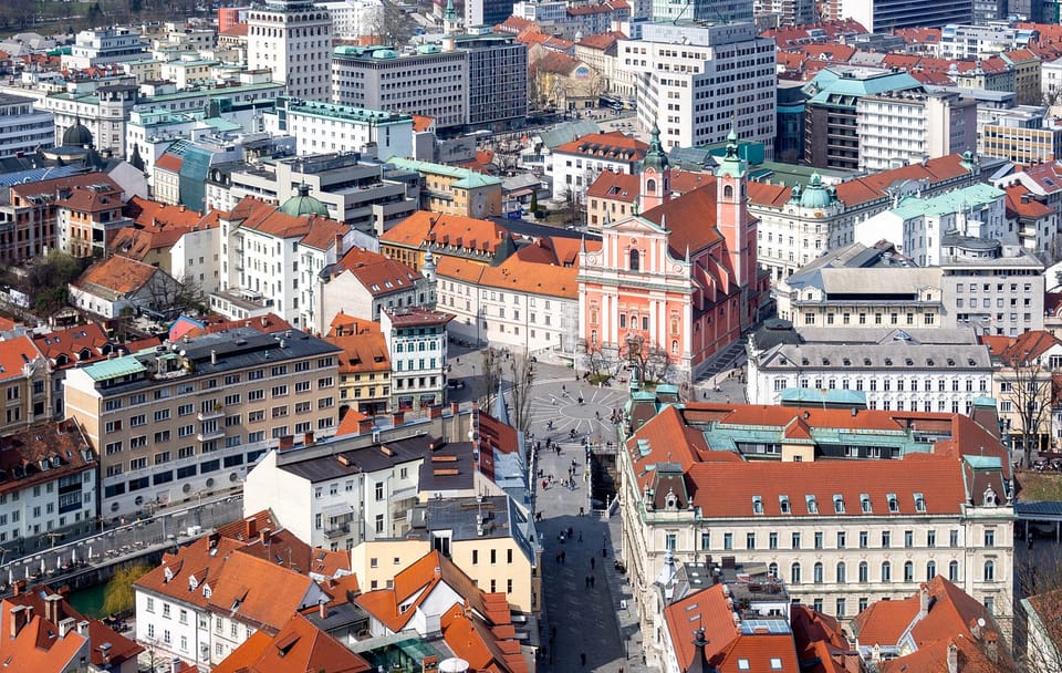 Private Walking Tour of Ljubljana from Bled