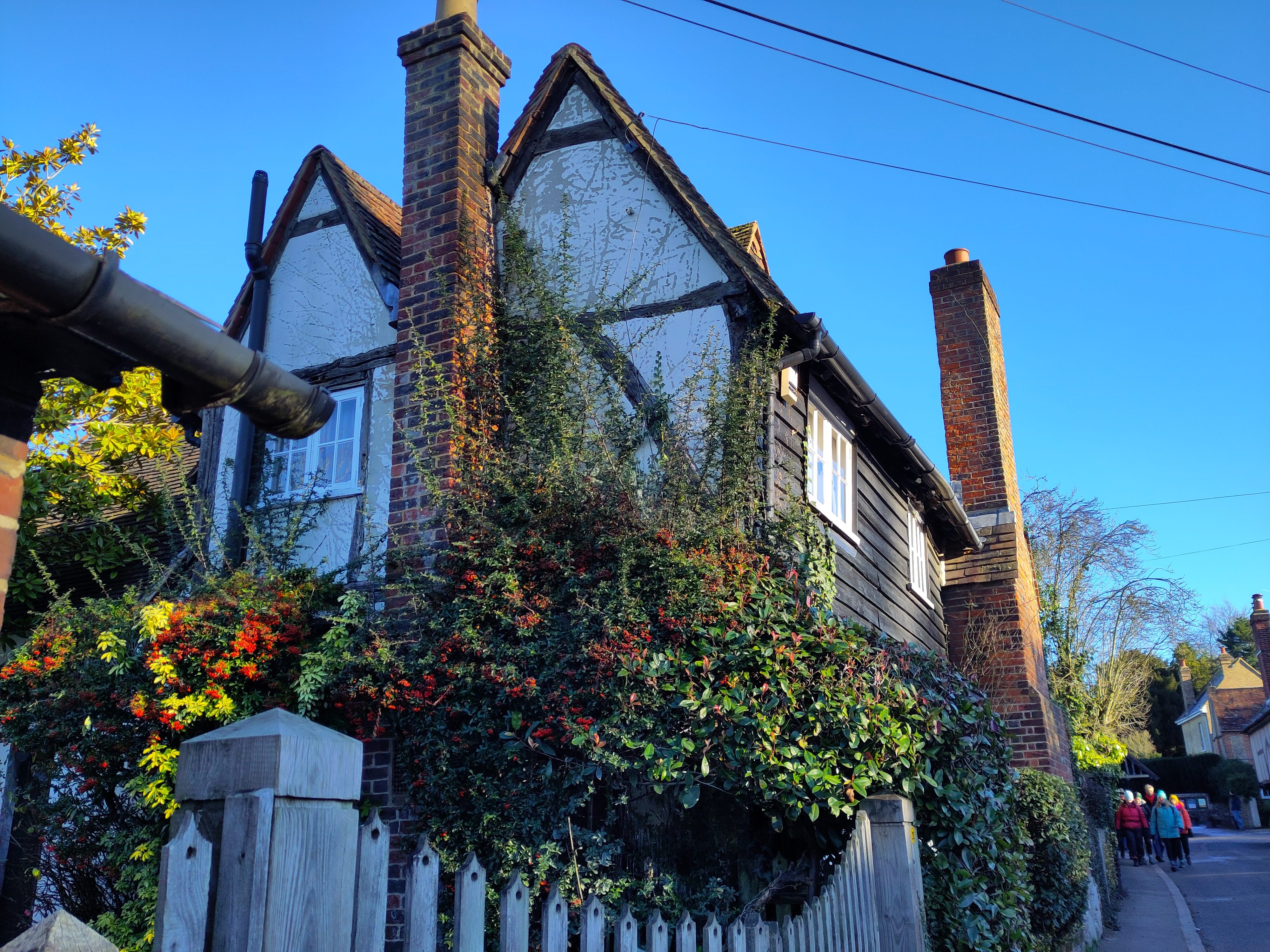 A timber framed cottage