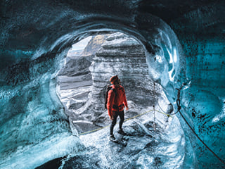 Katla Ice Cave & Black Beach with Drone, photo 6