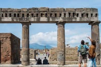Columns ancient ruins