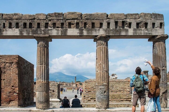 Columns ancient ruins