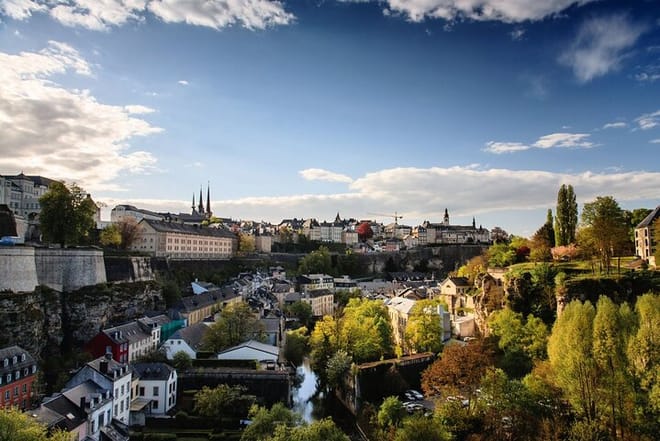Luxembourg - Grund Valley