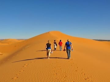 Trekking Adventure and Overnight Camp in Erg Chebbi, Morocco