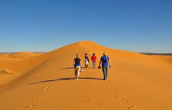 Trekking in Erg chebbi Desert with Overnight Camp, Local Guide