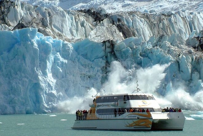 Glaciers Navigation: The highest glacier in the world Spegazzini 9
