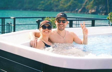 Luxury Catamaran Cruise and Kayaking in Lan Ha Bay