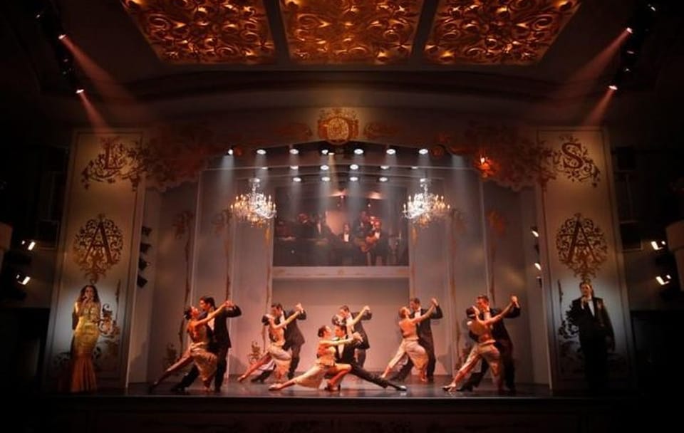 Cafe de los Angelitos Tango Show with Optional Dinner