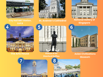 Walking Tour of Singapore's Civic District and River