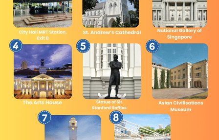 Walking Tour of Singapore's Civic District and River