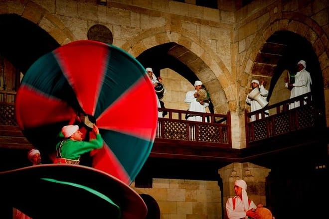 Cairo by night including Tanoura Show at Wikalet Al Ghouri Khan El Khalili Tahrir Square 4