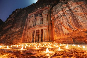 2-Night Private Wonder Tour of Petra and Wadi Rum Overnight from Amman