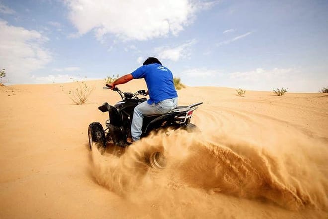 AِTV Quad Sunset Safari &amp; Camel Ride With Transfer - Hurghada