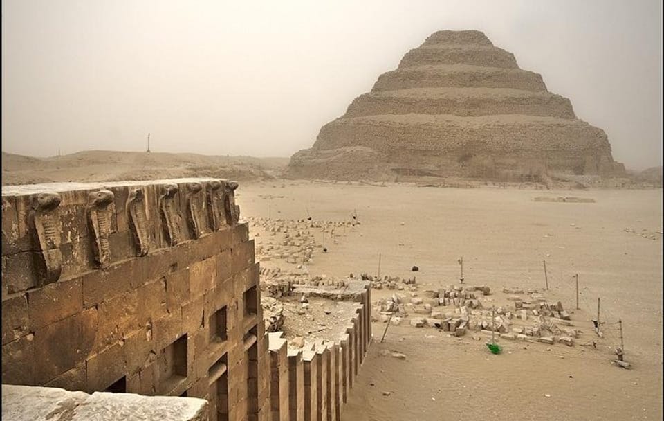 Private Day Tour of Pyramids of Giza and Saqqara