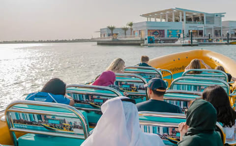 Yellow Boat Coastline Tour in Abu Dhabi's Iconic Waters